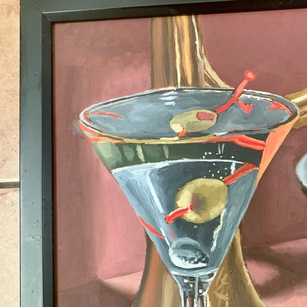 Painting Canvas Oil Still Lite With Fruit By Heather Pi lapis - Picture 5 of 15